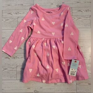 💗 Cat & Jack Pink Heart Casual Dress